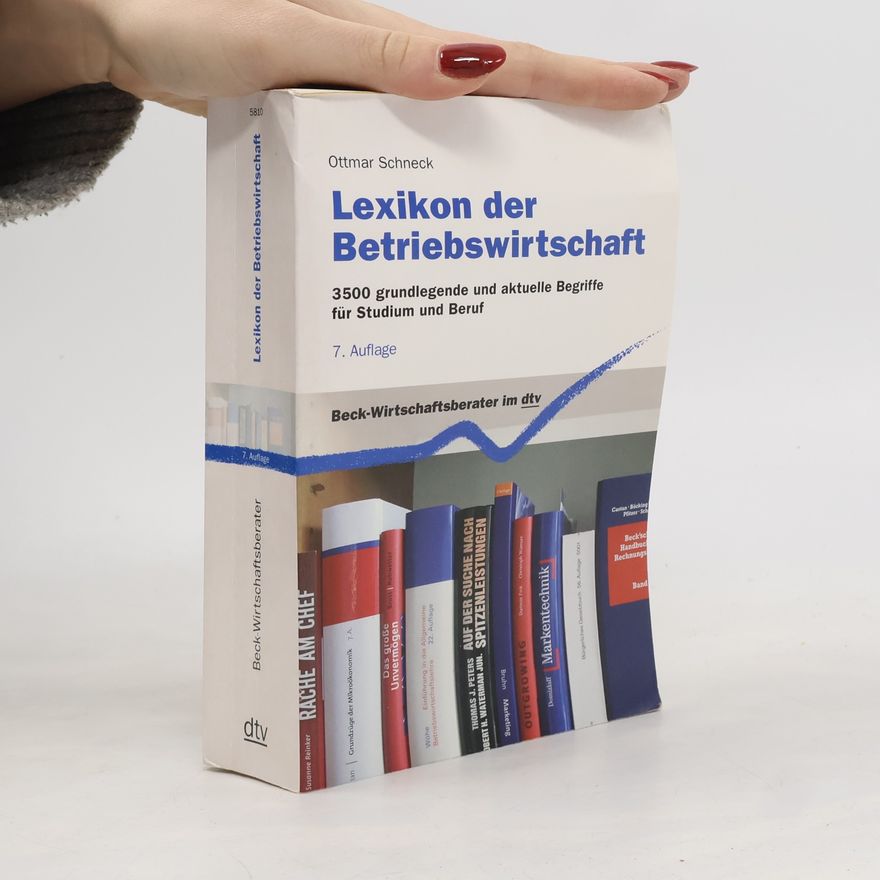 Ottmar Schneck Lexikon der Betriebswirtschaft