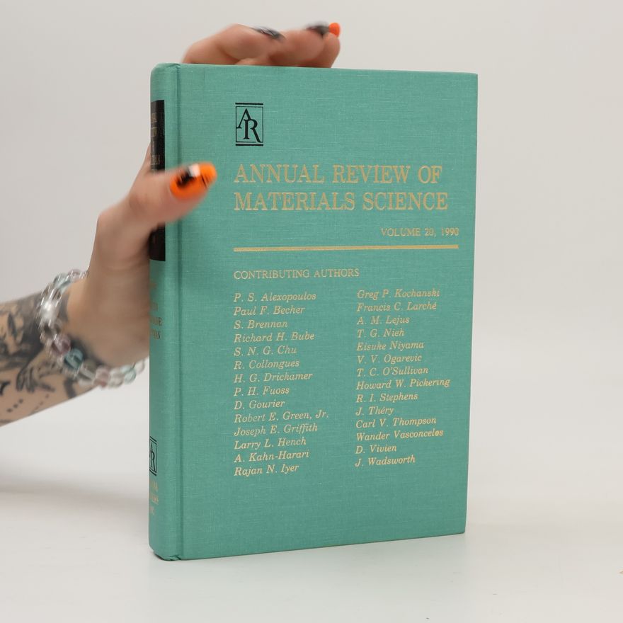 Kolektiv autorů Annual Review of Materials Science 20/1990