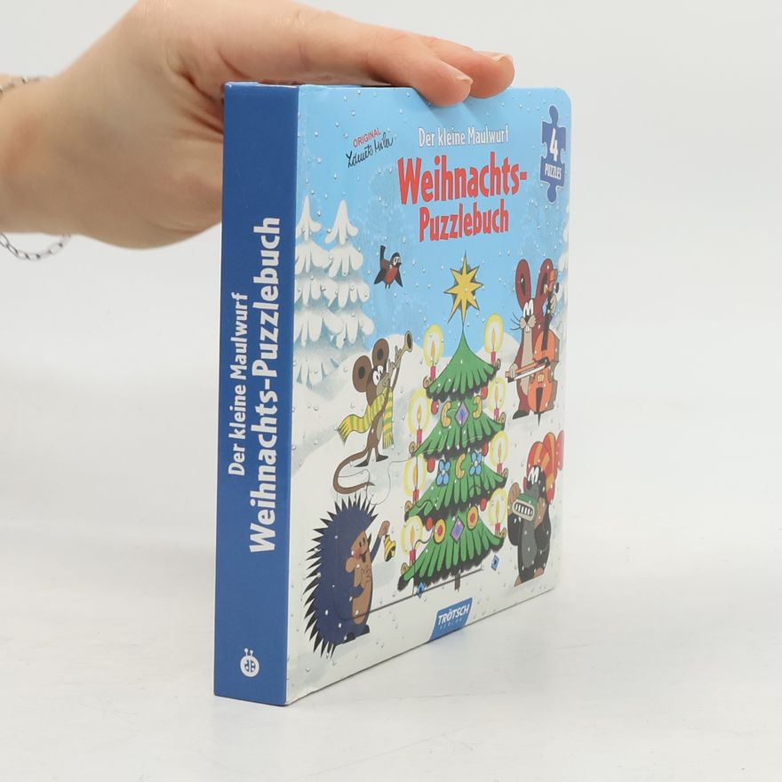 Autorenkollektiv Trötsch Der kleine Maulwurf Puzzlebuch mit 4 Puzzle Weihnachten