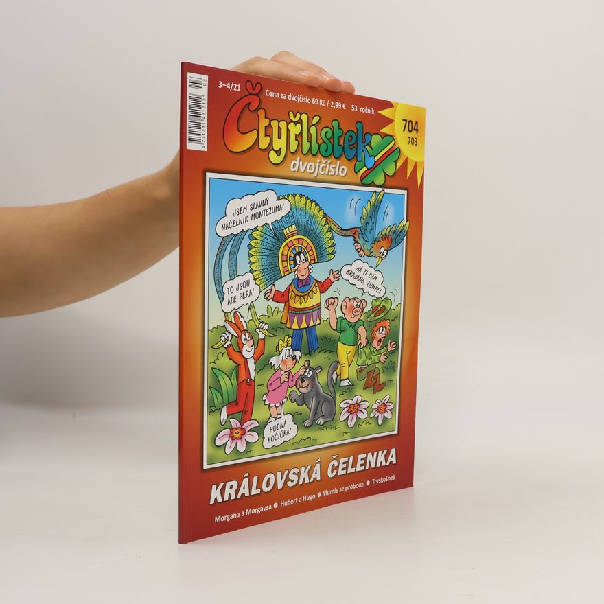 Jiří Poborák Čtyřlístek dvojčíslo 703/704 - Královská čelenka