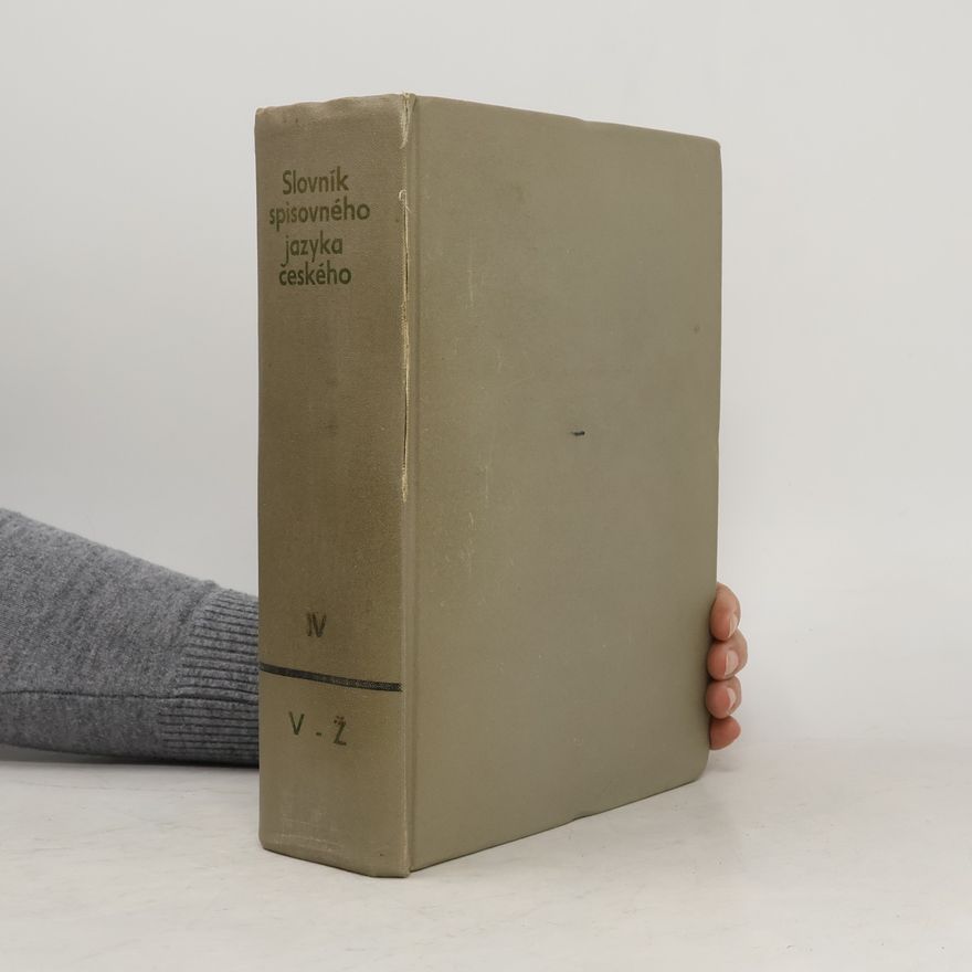 Alois Jedlička Slovník spisovného jazyka českého IV.