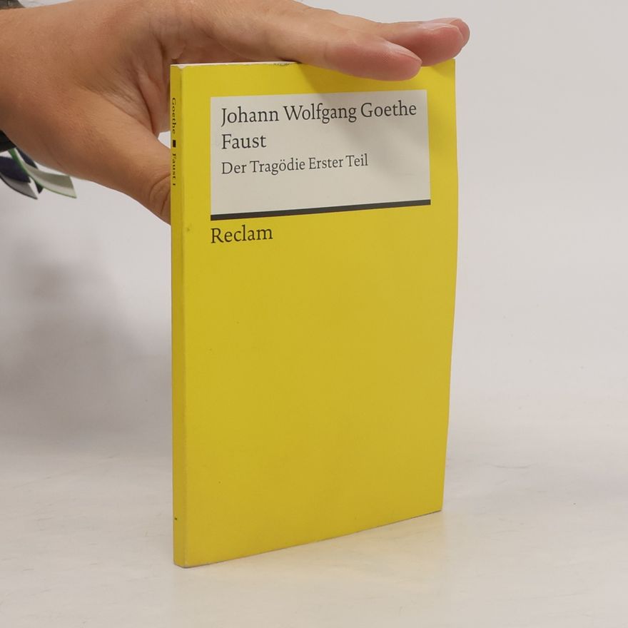 Johann Wolfgang von Goethe Faust : der Tragödie Erster teil