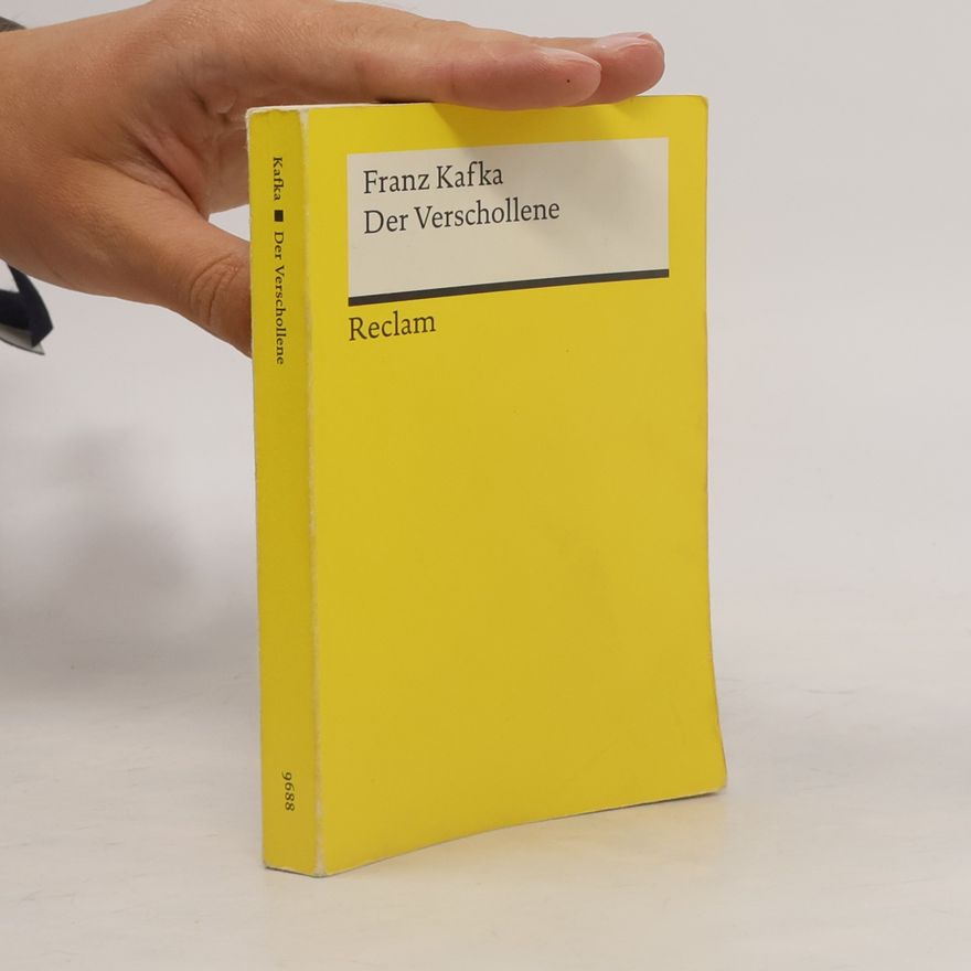 Franz Kafka Der Verschollene