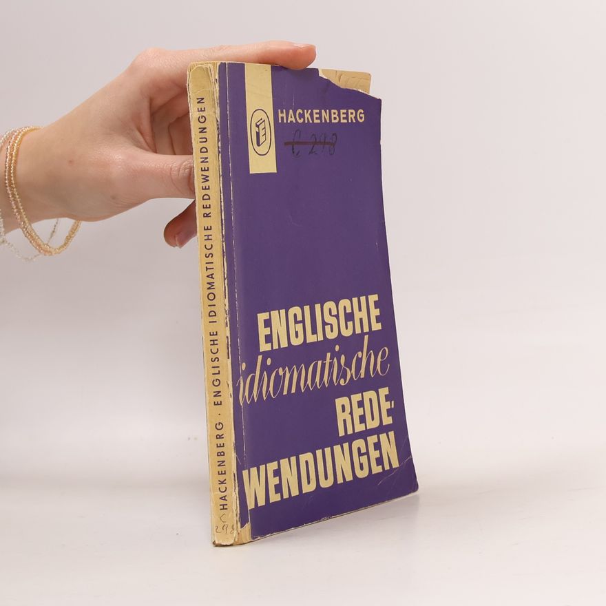 Hackenberg Englische Idiomatische Redewendungen
