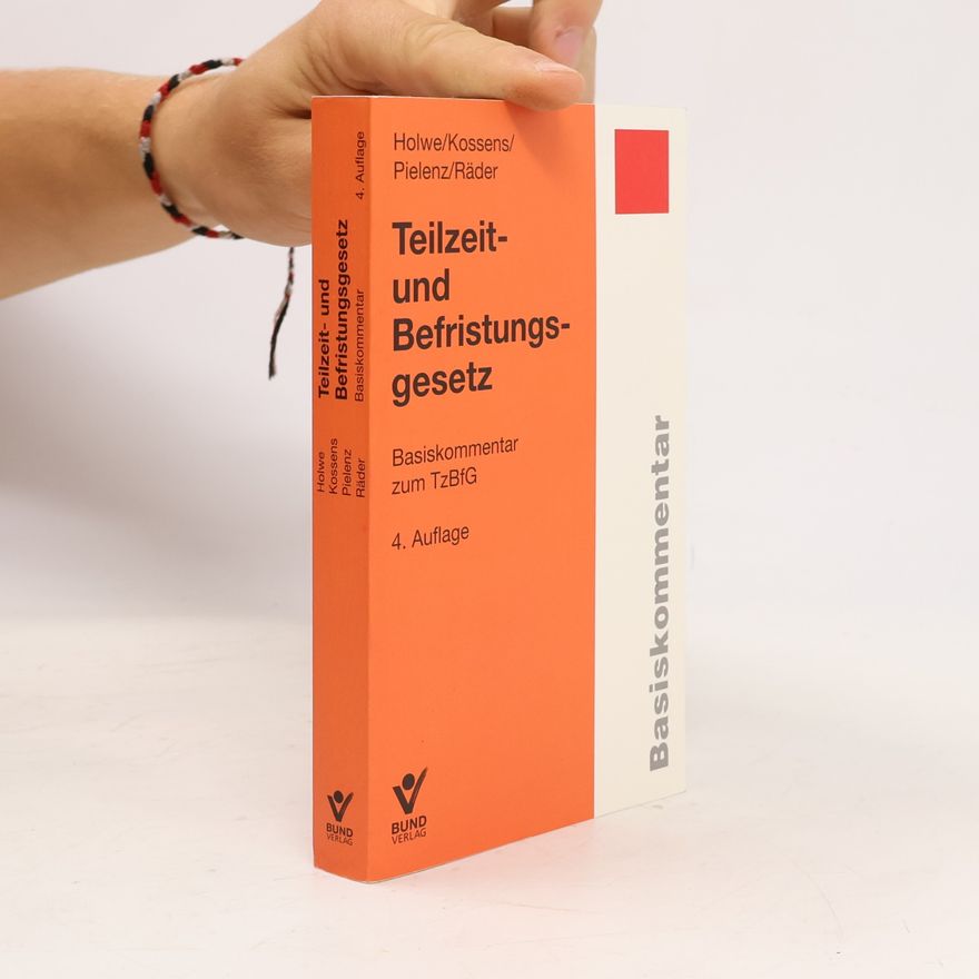 Cornelia Pielenz Teilzeit- und Befristungsgesetz