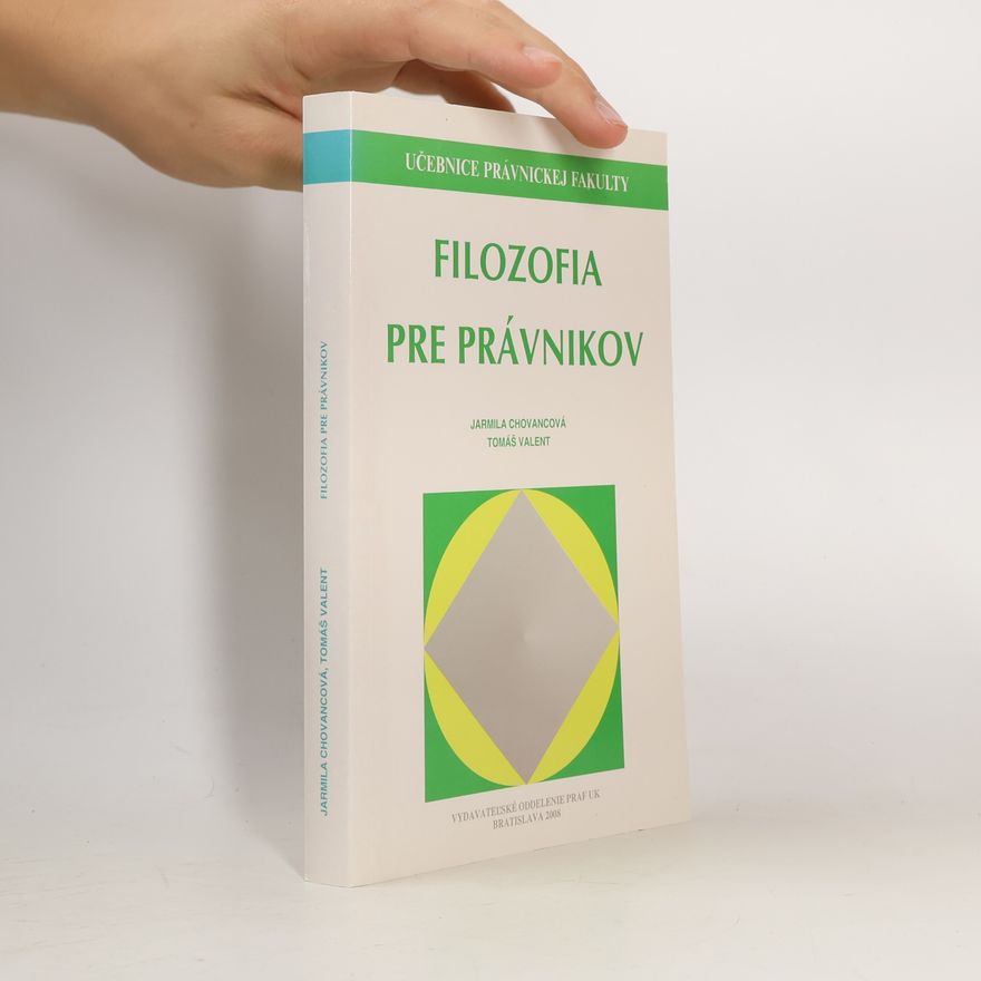 Tomáš Valent Filozofia pre právníkov