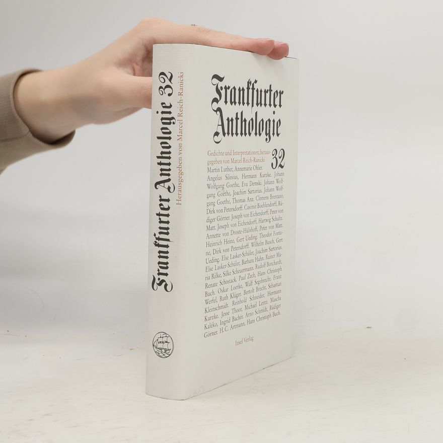 Marcel Reich-Ranicki Frankfurter Anthologie 32