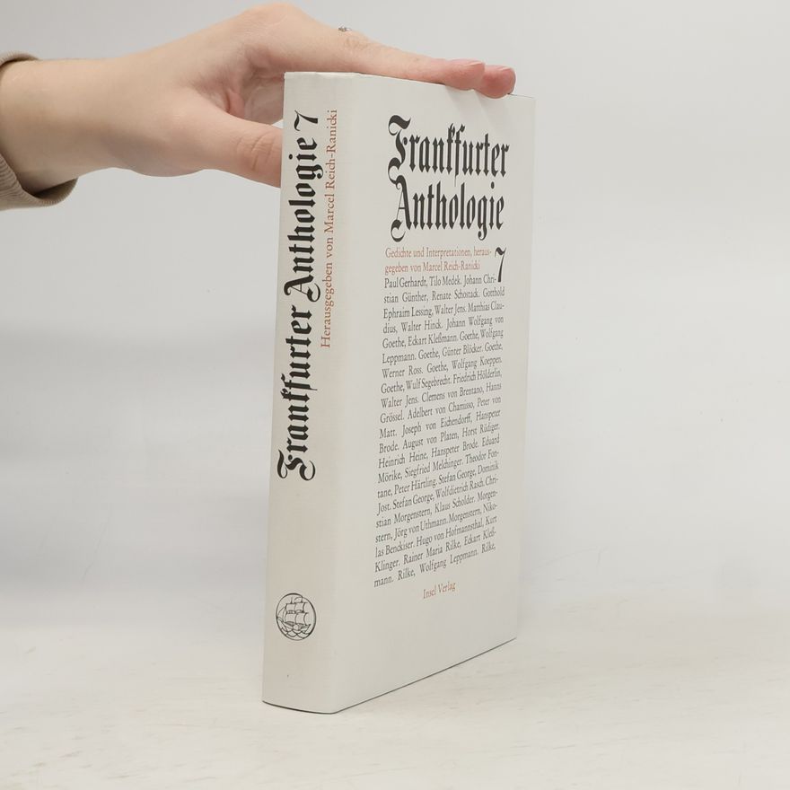 Peter von Matt Frankfurter Anthologie - 7: Gedichte und Interpretationen