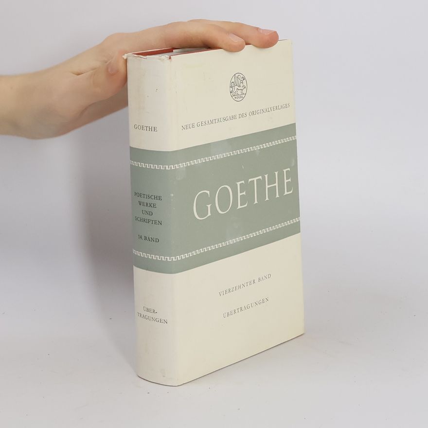 Johann Wolfgang von Goethe Goethe
