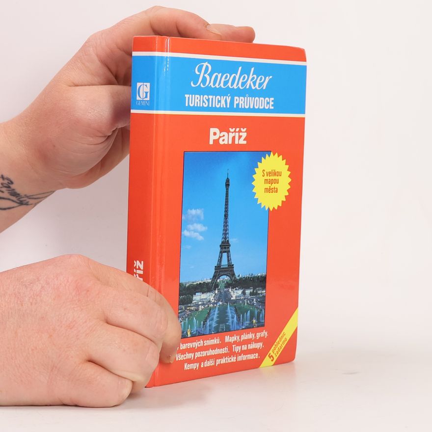 Florian Baedeker Paříž. Baedeker. Turistický průvodce