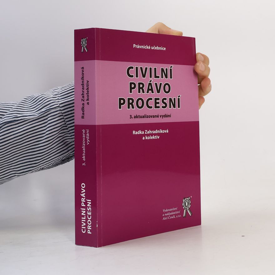 Radka Zahradníková Civilní právo procesní