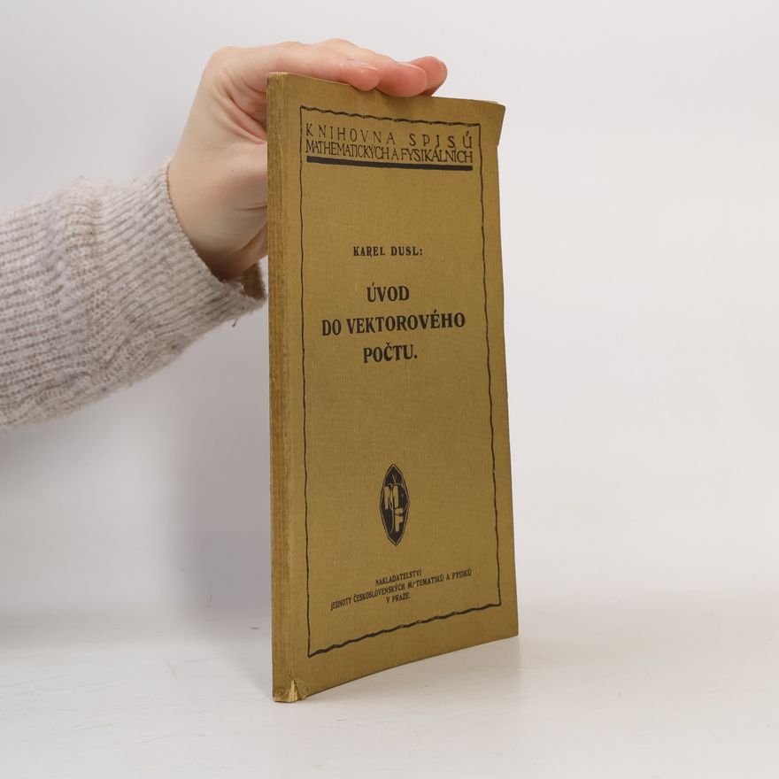 Karel Dusl Úvod do vektorového počtu