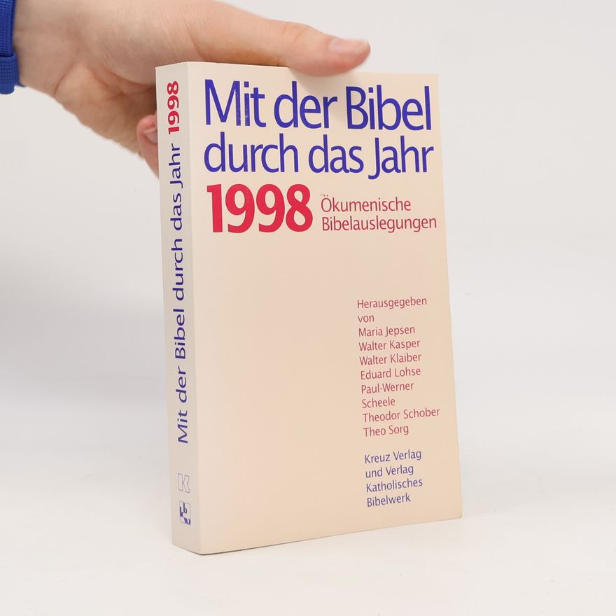 Maria Jepsen Mit der Bibel durch das Jahr 1998
