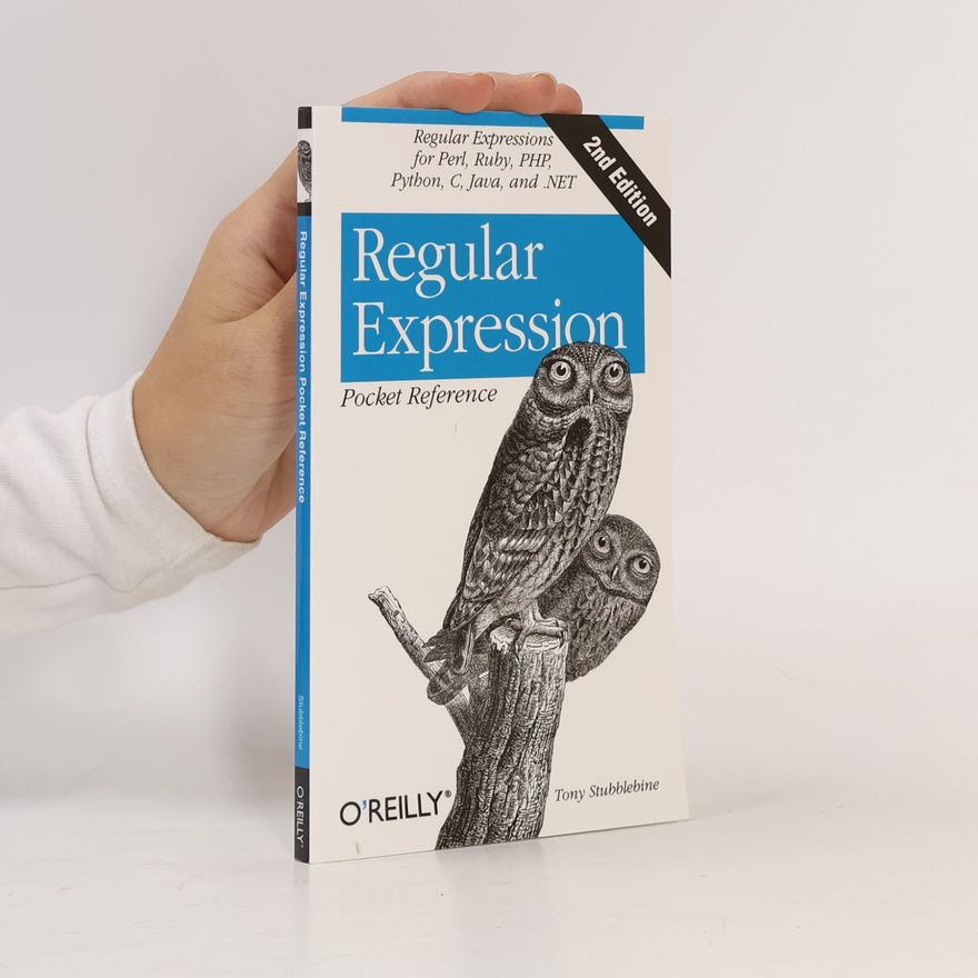 Tony Stubblebine Regular Expression Pocket Reference