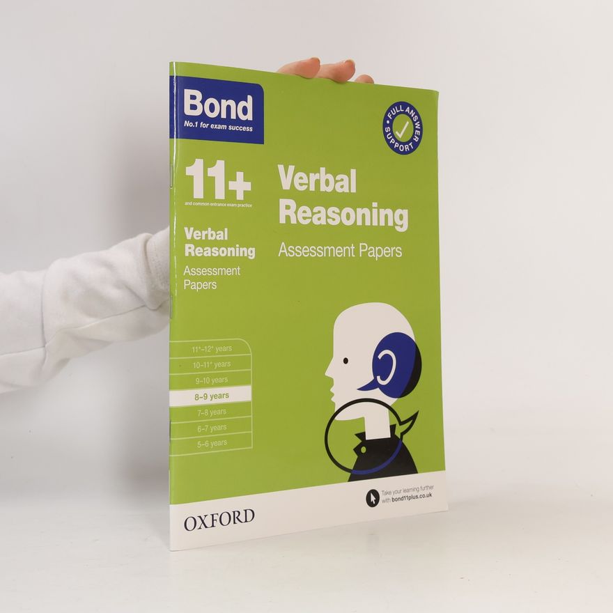 Frances Down Bond 11+: Bond 11+ Verbal Reasoning Assessment Papers 8-9 years
