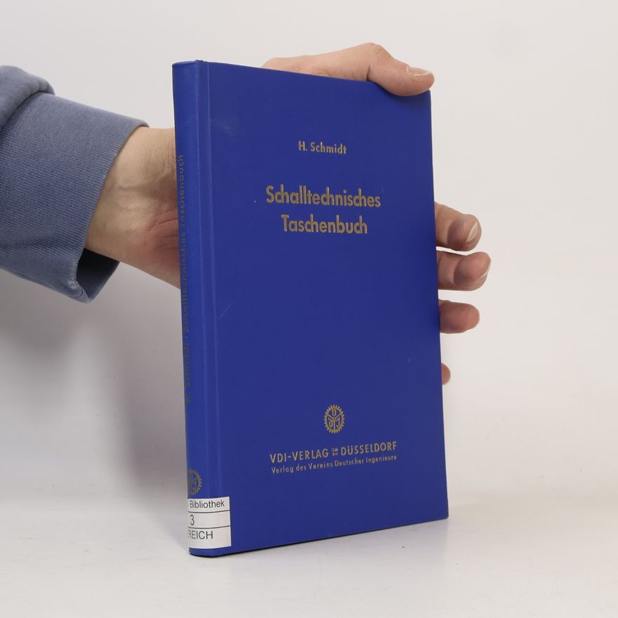 H. Schmidt Schalltechnisches Taschenbuch