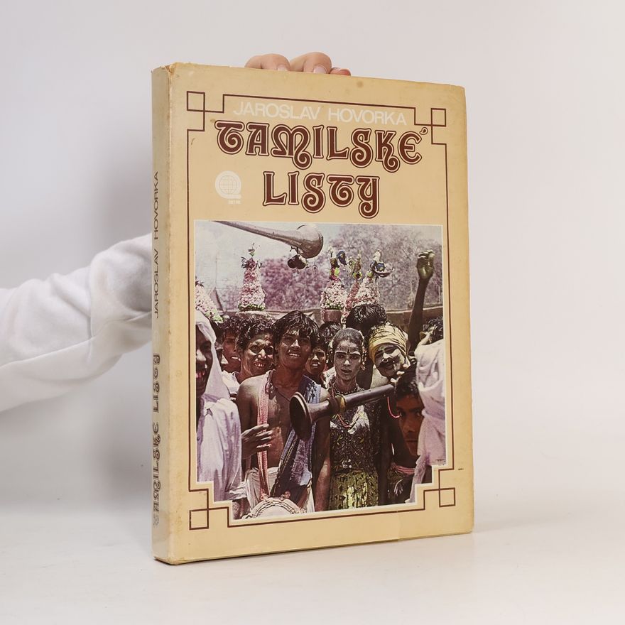 Jaroslav Hovorka Tamilské listy