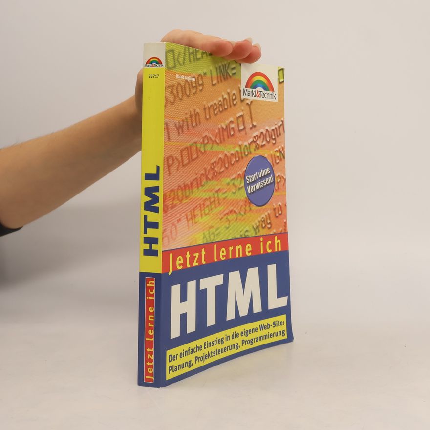 Harald Taglinger Jetzt lerne ich HTML