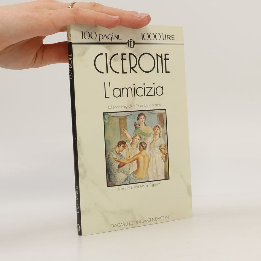 Marcus Tullius Cicero L'amicizia
