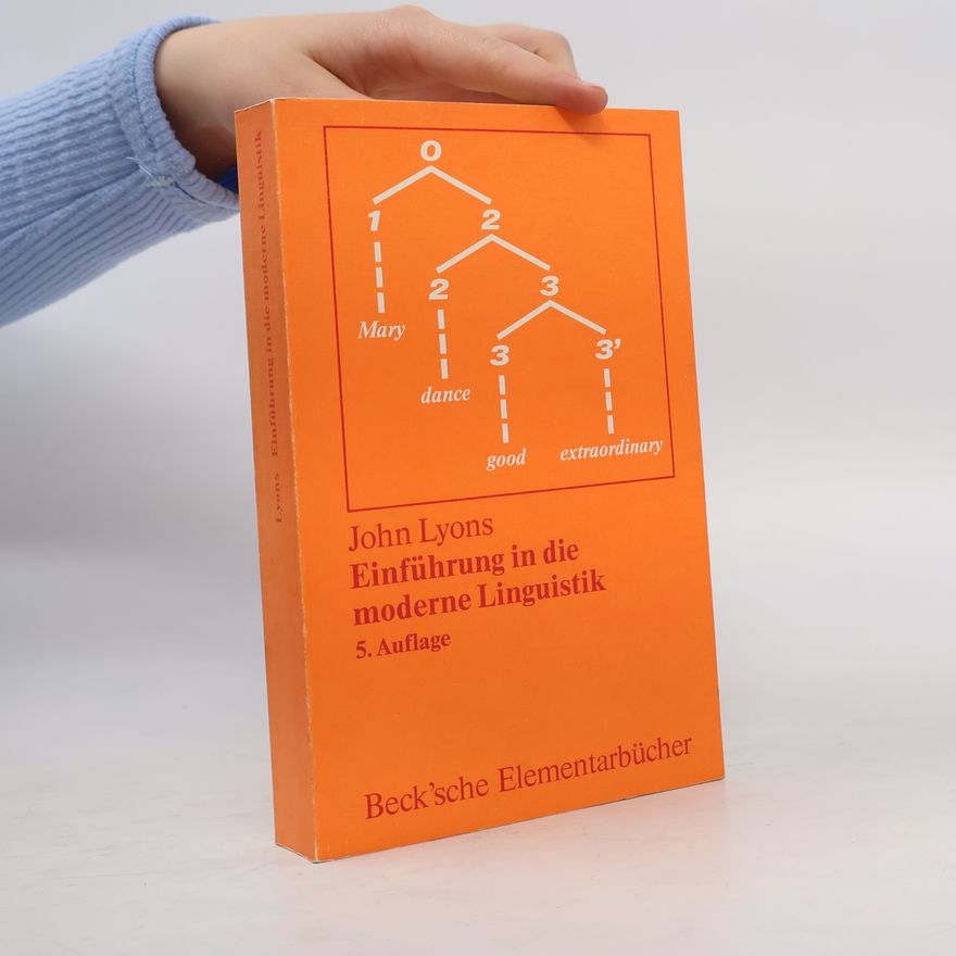 John Lyons Einführung in die moderne Linguistik
