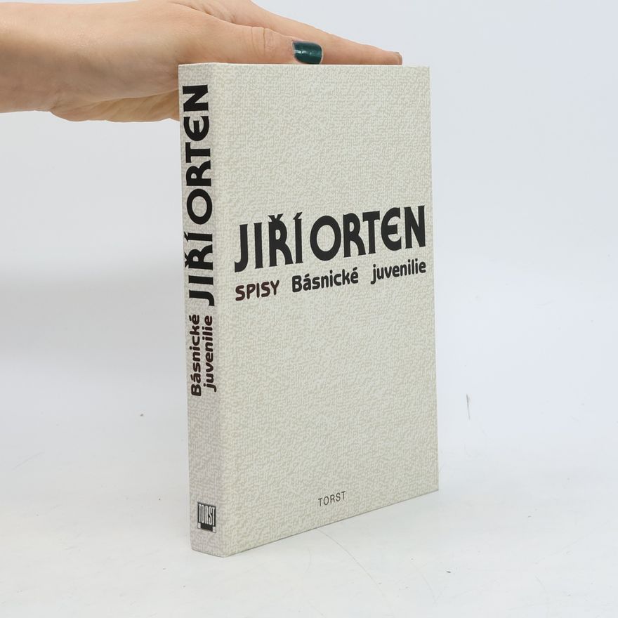 Jiří Orten Básnické juvenilie