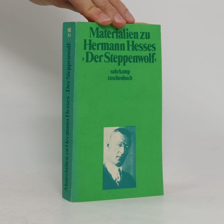 Volker Michels Materialien zu Hermann Hesses Der Steppenwolf