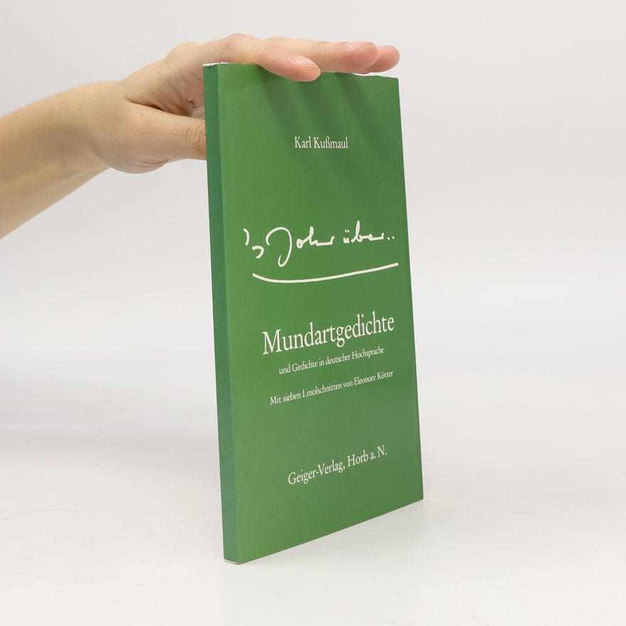 Eleonore Kötter 's Johr über.. Mundartgedichte