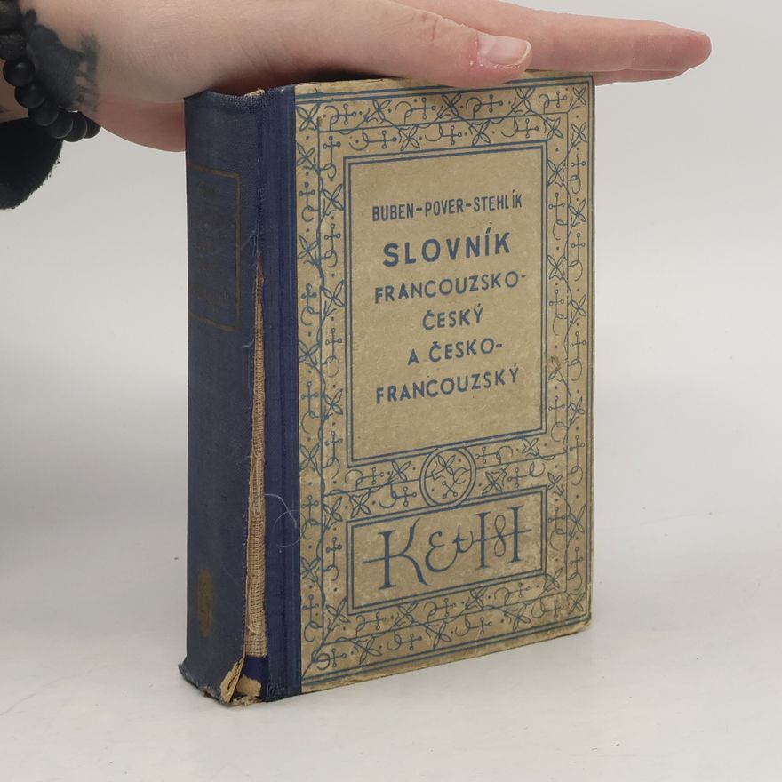 František Pover Slovník francouzsko-český a česko-francouzský