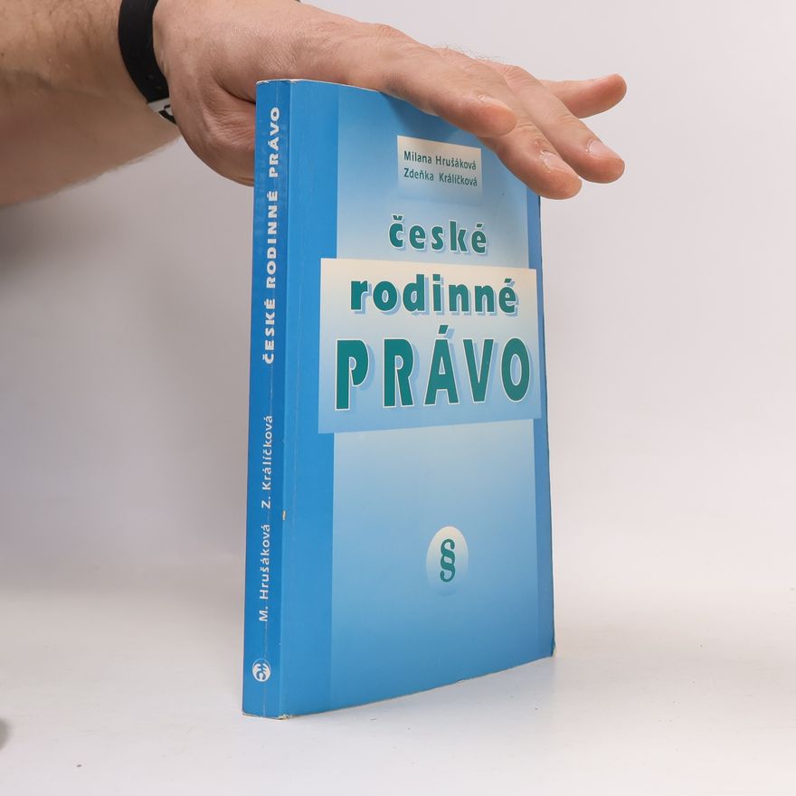 Milana Hrušáková České rodinné právo