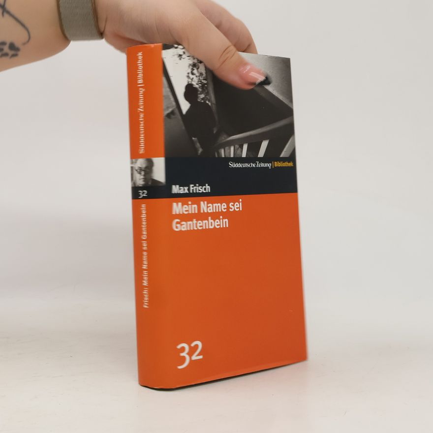 Max Frisch Mein Name sei Gantenbein