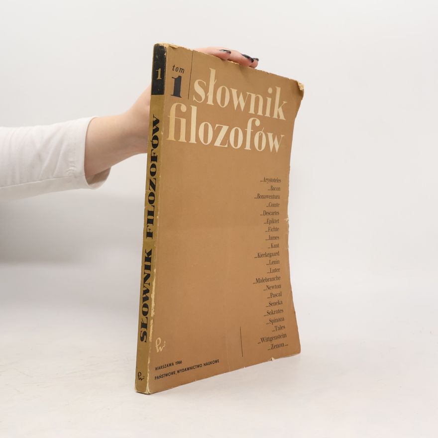 Various authors Słownik filozofów 1