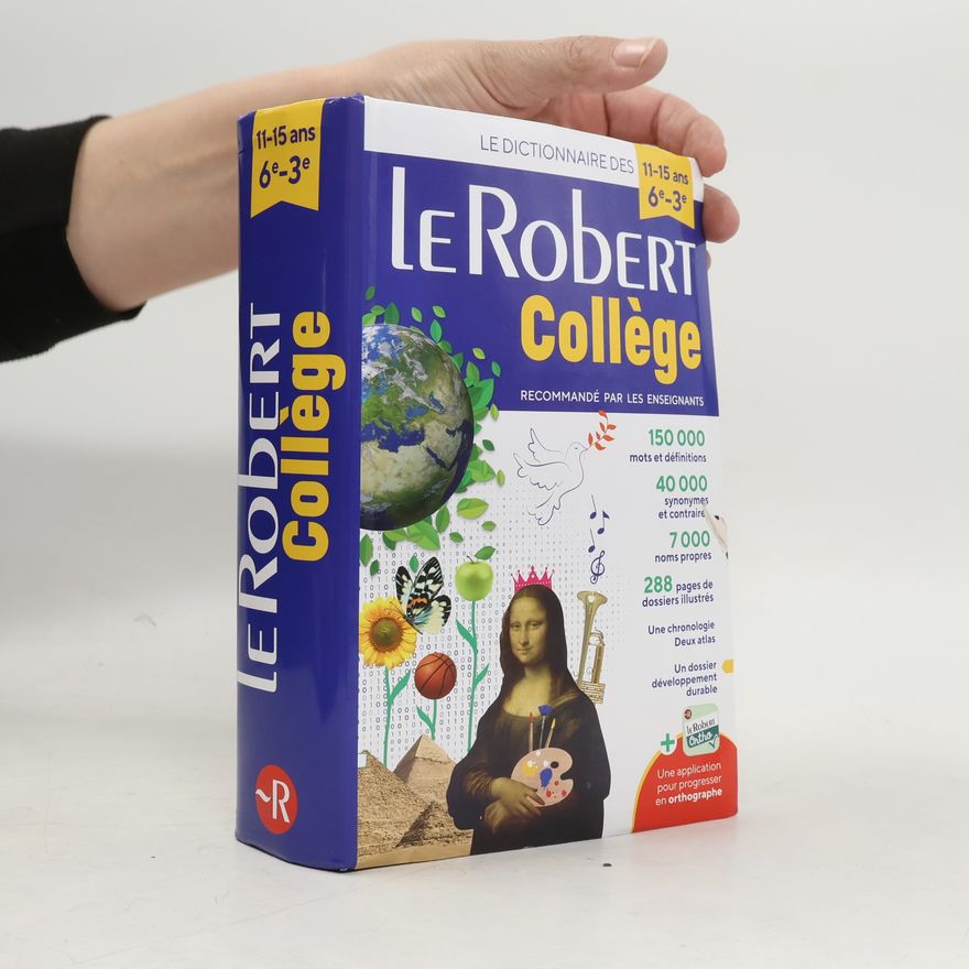 Kolektív autorov Le Robert College 2024: Monolingual French Dictionary for College Students (Le Robert Scolaire)