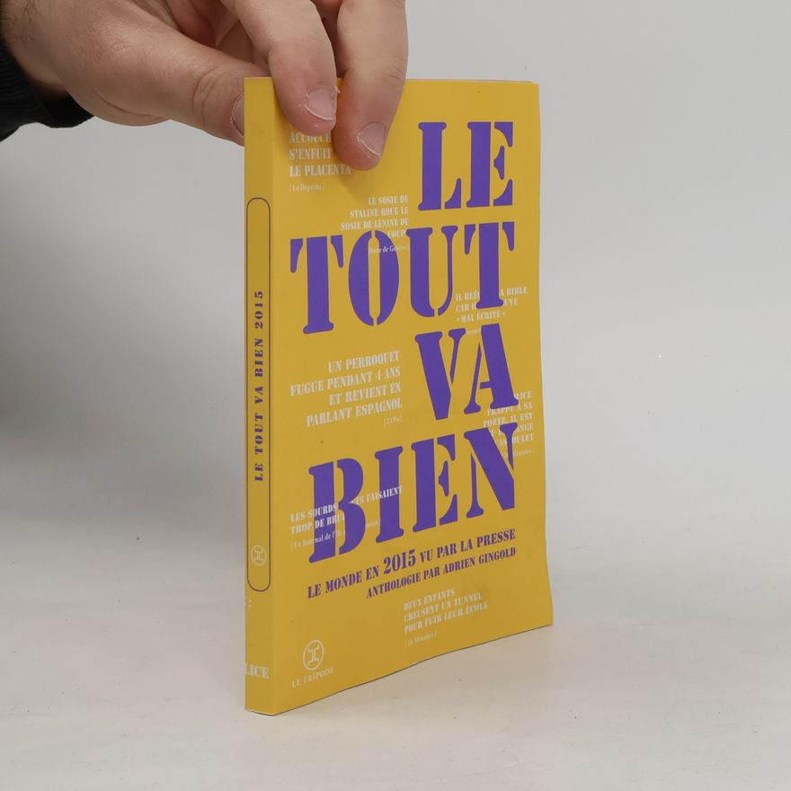 Adrien Gingold Le Tout Va Bien 2015