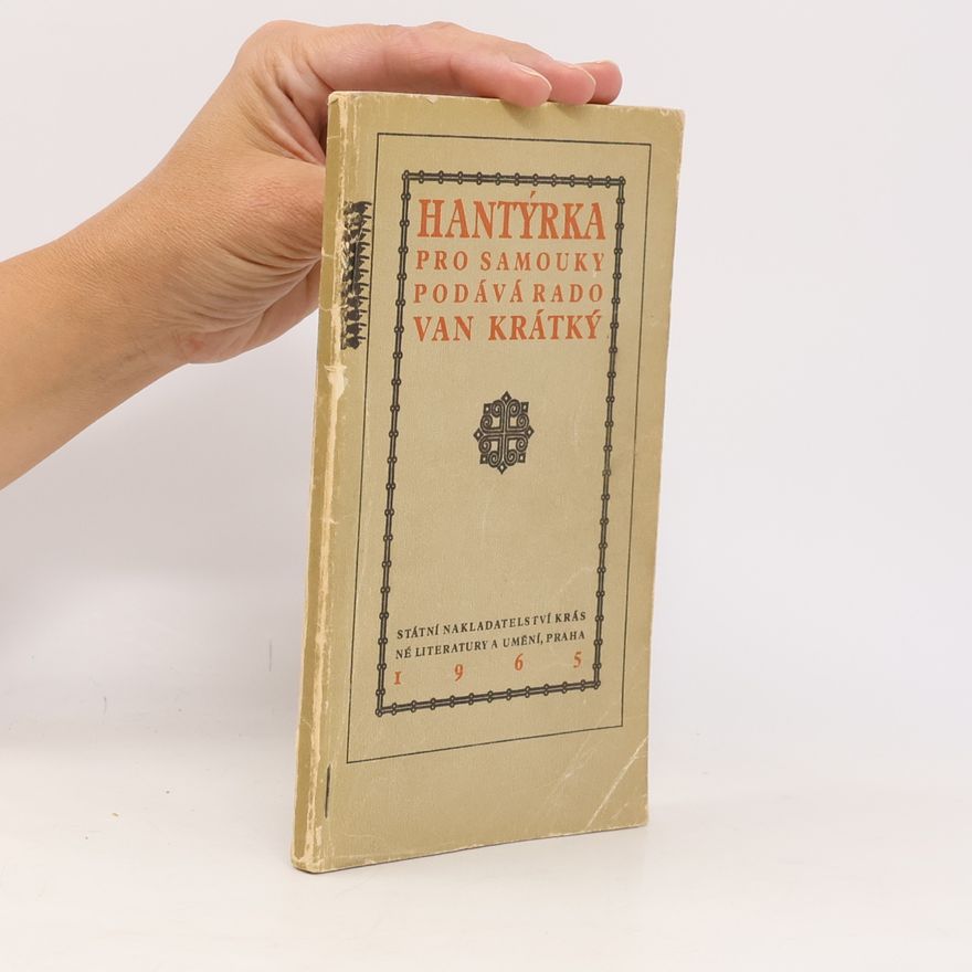 Radovan Krátký Hantýrka pro samouky