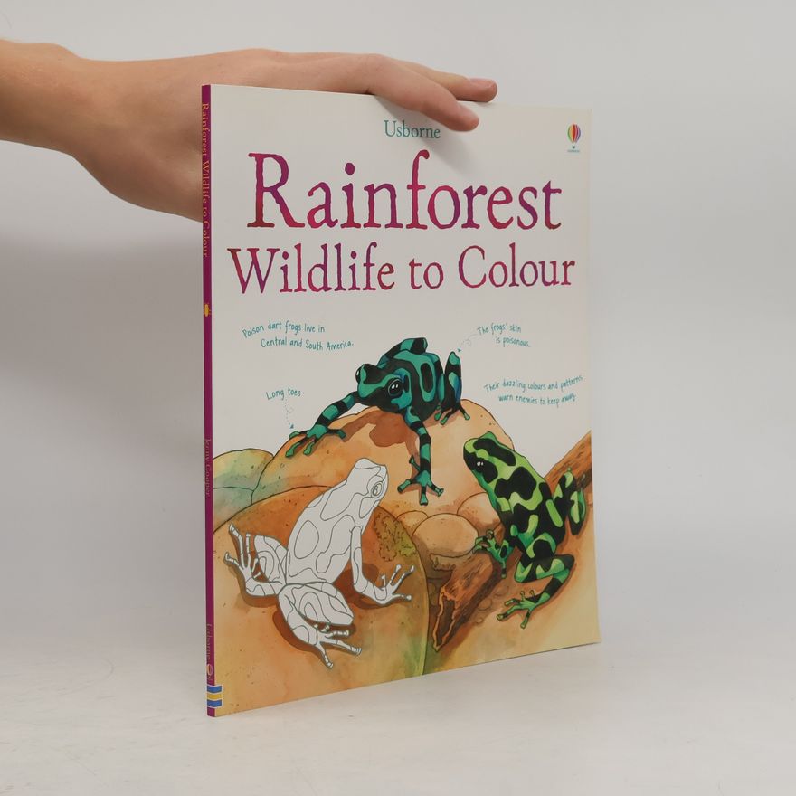 Megan Cullis Rainforest Wildlife to Colour