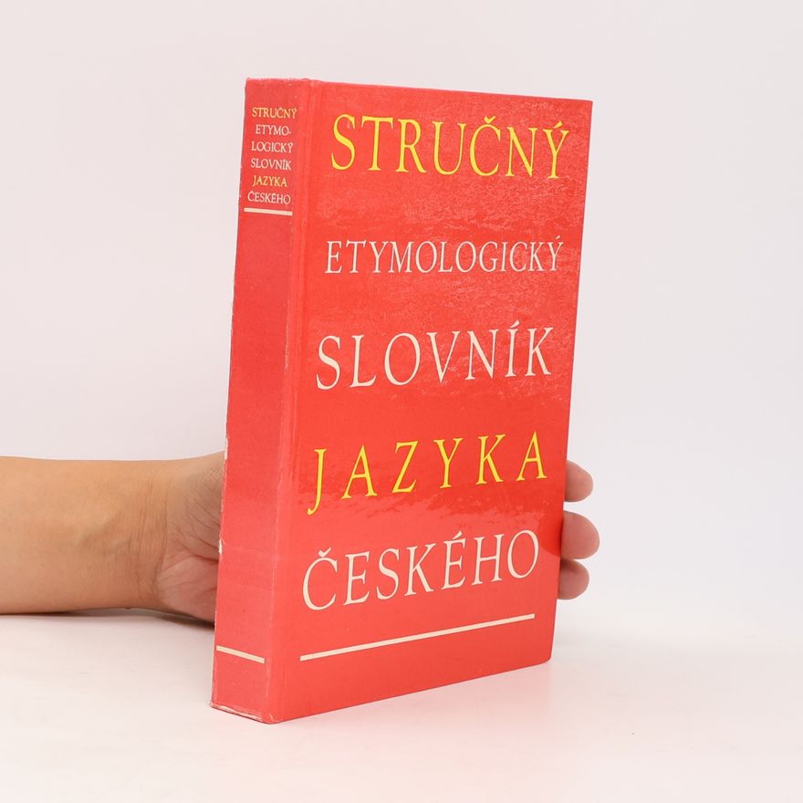 Josef Holub Stručný etymologický slovník jazyka českého