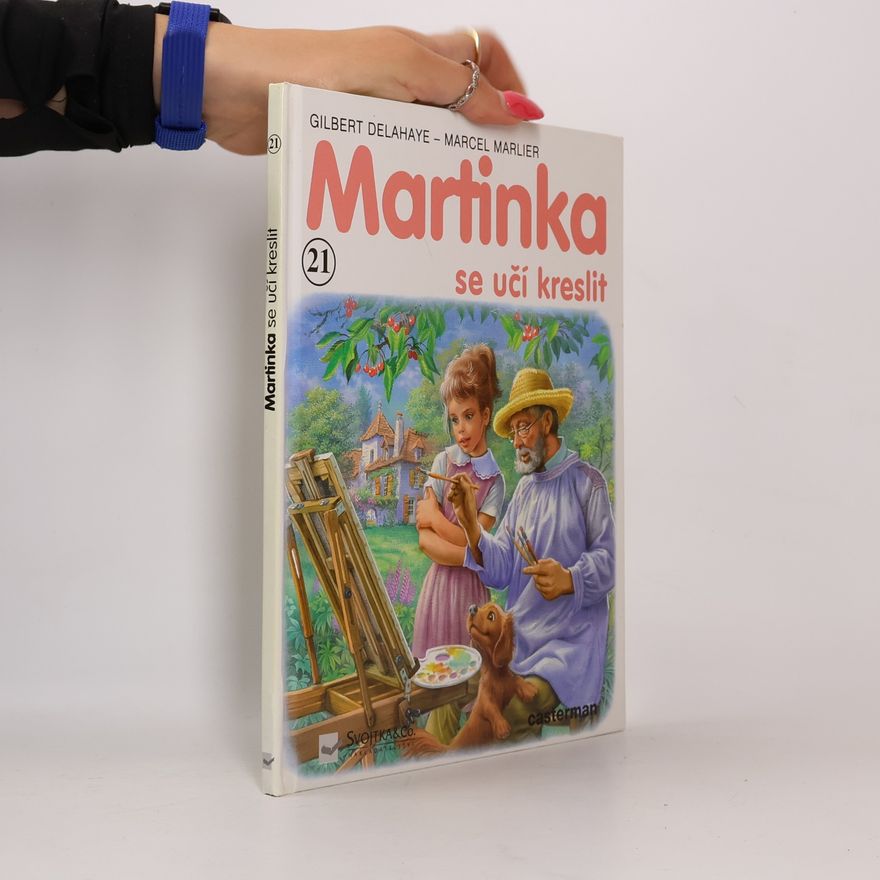 Gilbert Delahaye Martinka se učí kreslit