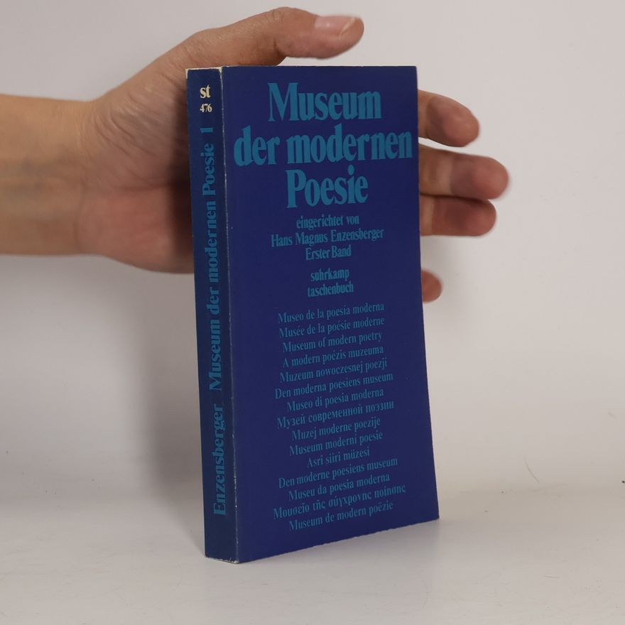 Hans Magnus Enzensberger Museum der Modernen Poesie 1