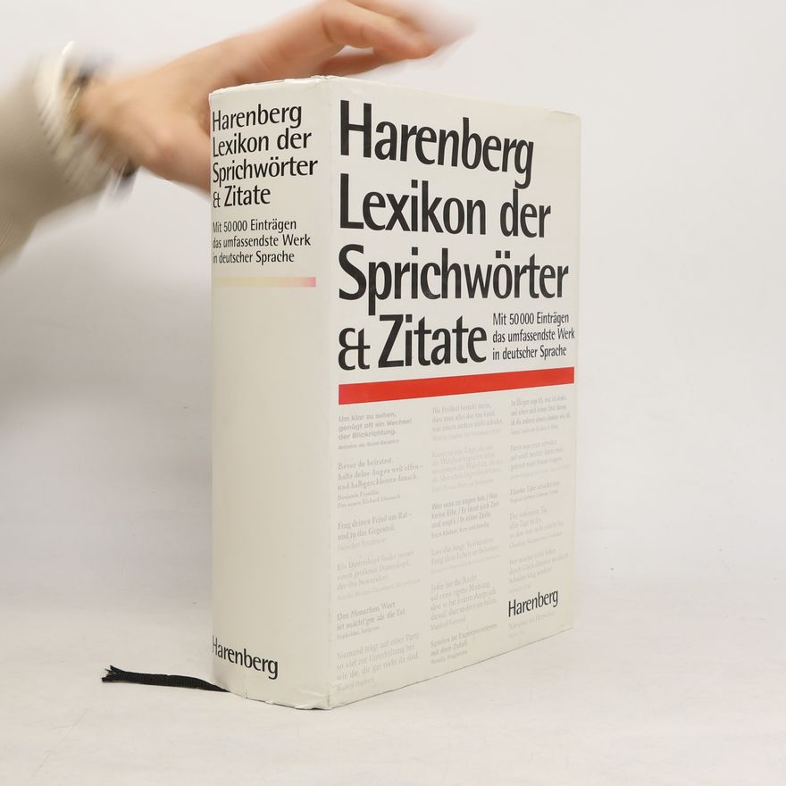 Brigitte Beier Harenberg, Lexikon der Sprichwörter & Zitate