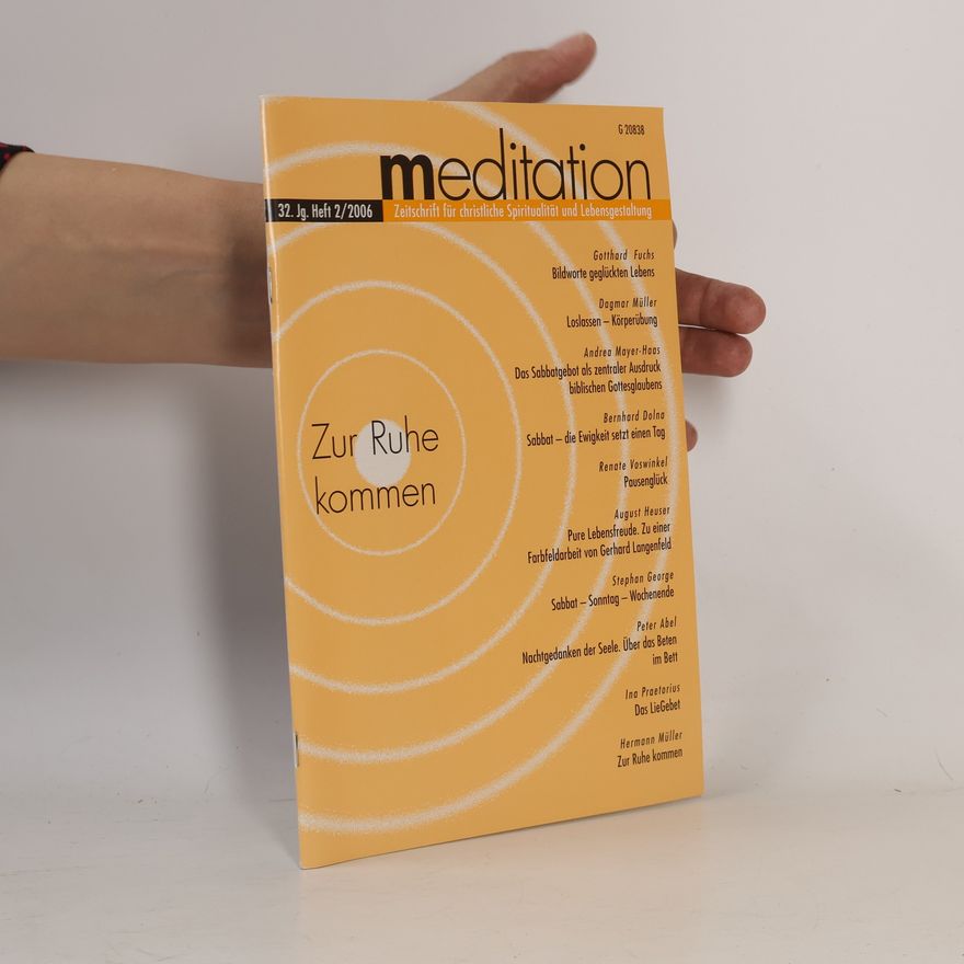Gotthard Fuchs meditation