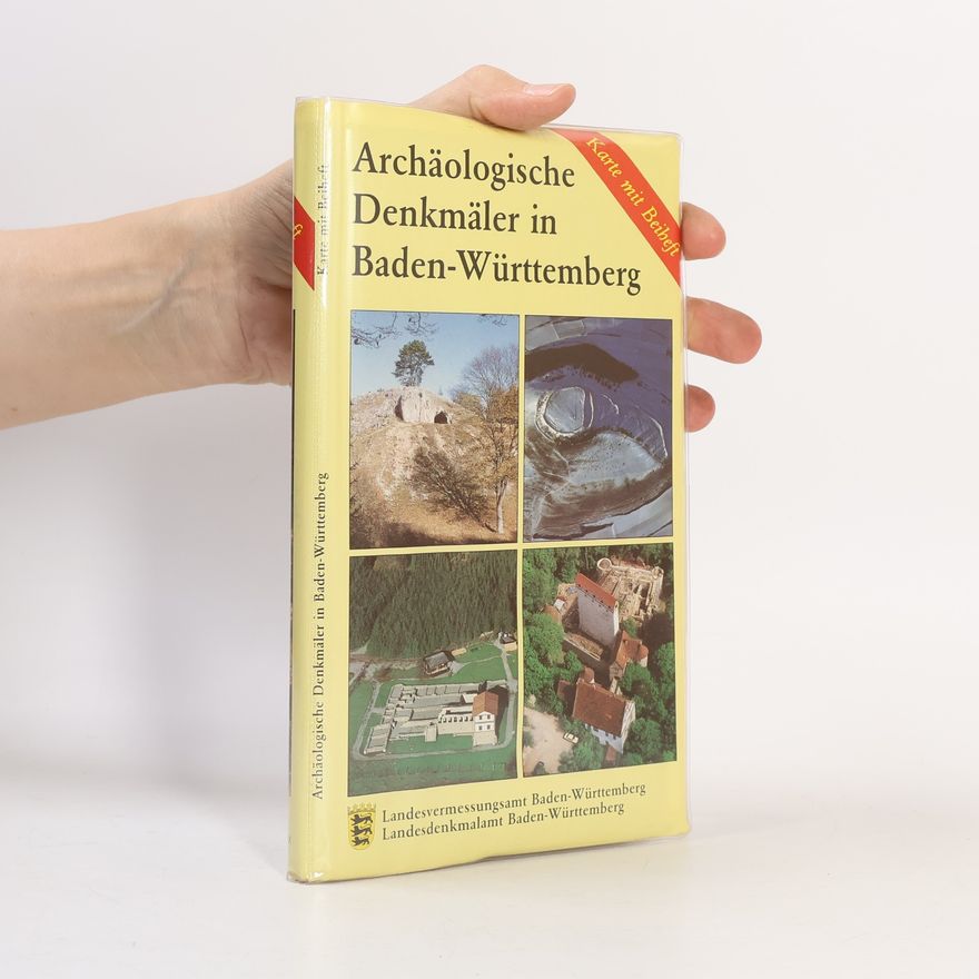 Various authors Archäologische Denkmäler in Baden-Württemberg. 451 ausgewählte Sehenswürdigkeiten aus Baden-Württemberg. Karte mit Beiheft.