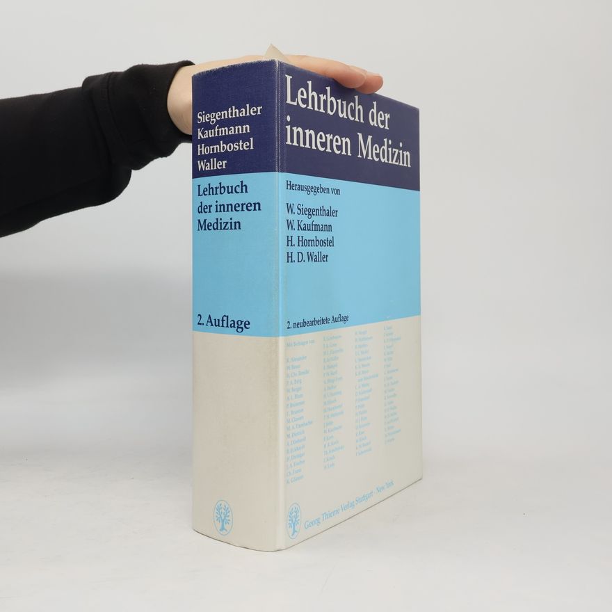 Walter Siegenthaler Lehrbuch der inneren Medizin