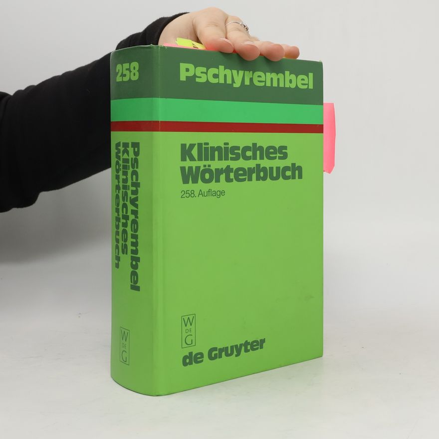Autorenkollektiv Pschyrembel. Klinisches Wörterbuch 258