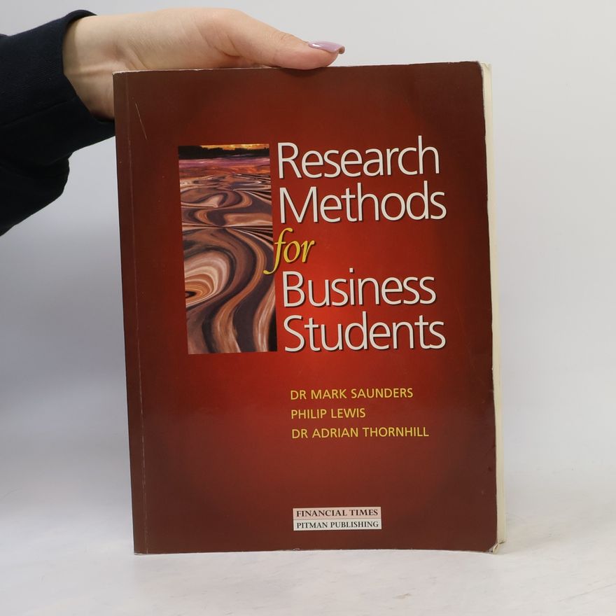 M. Saunders Research Methods for Business Students