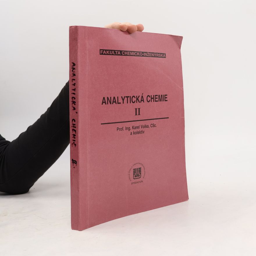 Karel Volka Analytická chemie II.