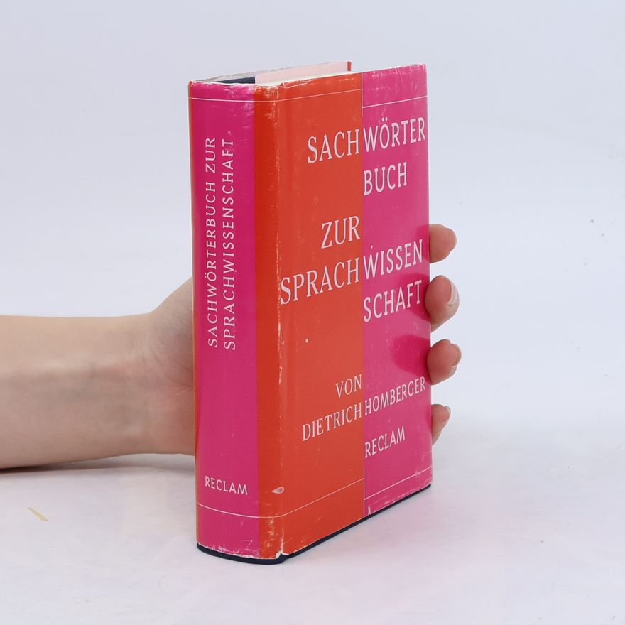Dietrich Homberger Sachwörterbuch zur Sprachwissenschaft