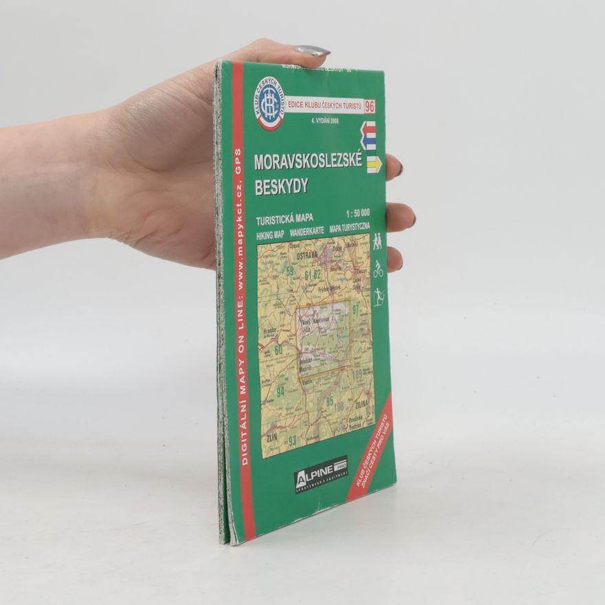 Česko) Klub českých turistů (Praha Moravskoslezské Beskydy turistická mapa 1:50 000