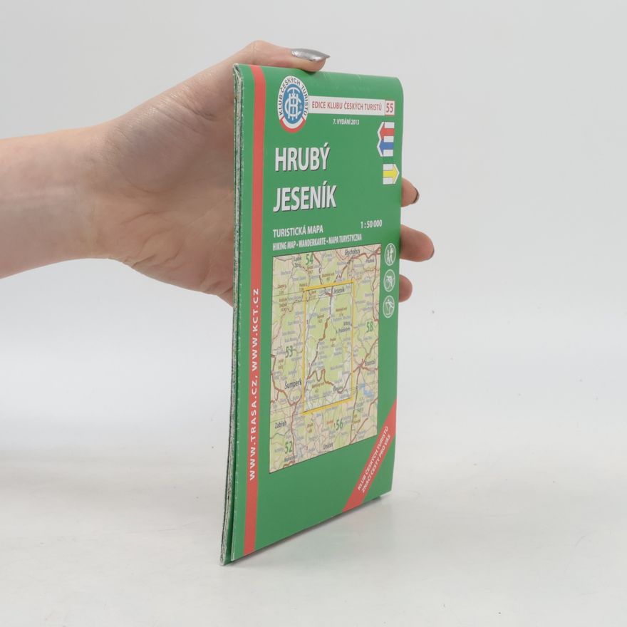 Kolektiv autorů Hrubý Jeseník turistická mapa 1:50 000