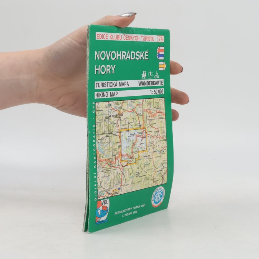Kolektiv autorů Novohradské hory turistická mapa 1:50 000