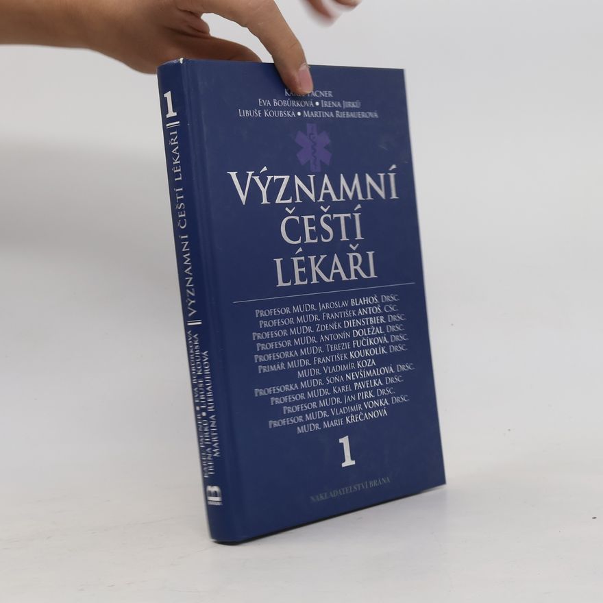 Karel Pacner Významní čeští lékaři. 1